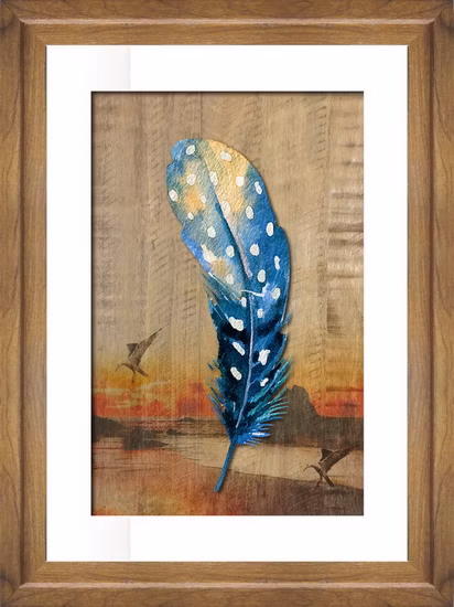 Cuadro abstracto de piel de plumas PS, lienzo personalizado, pintura artística de pared, decoración barata para el hogar, Hotel, arte moderno, Vintage, Retro
