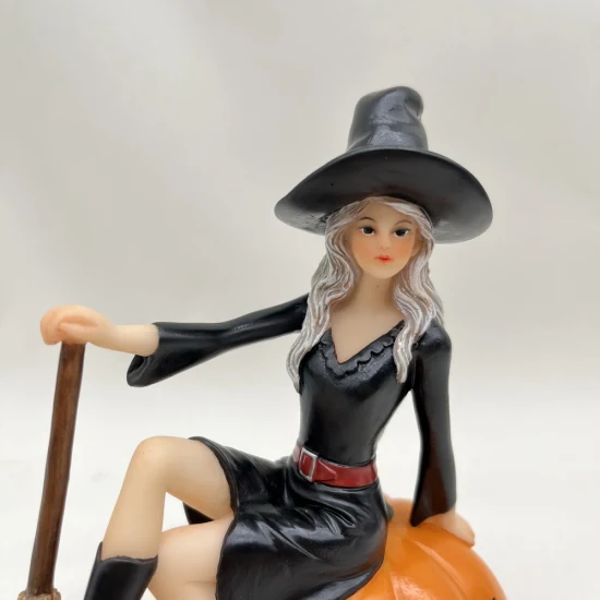 Figuras en miniatura de resina para Halloween, decoración de regalo de Halloween para niños, bricolaje